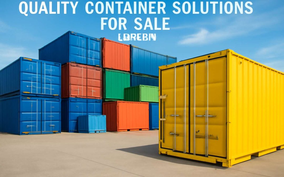 Affordable Containers for Sale in Nelspruit: Your Ideal Storage Solution Awaits