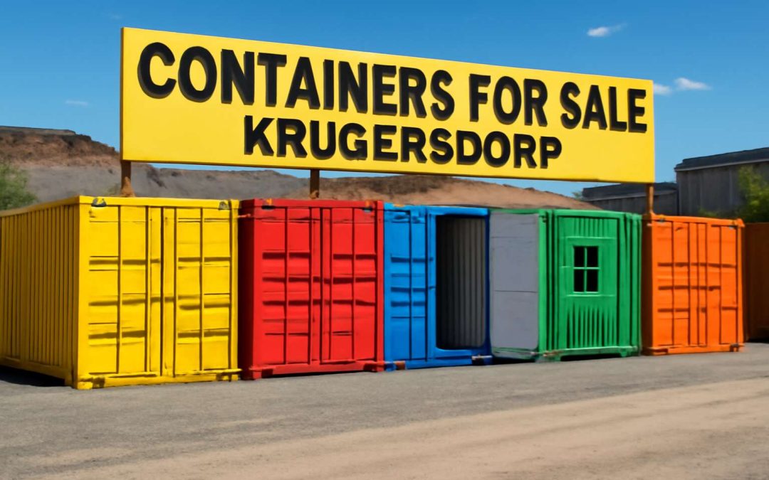 Discover Top-Quality Containers for Sale Krugersdorp – Your Ultimate Storage Solution!