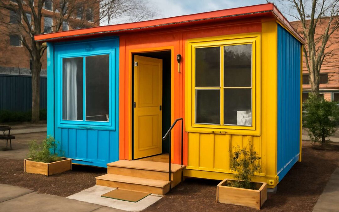 Innovative Solutions: Transformed Converted Shipping Containers for Homeless Shelters