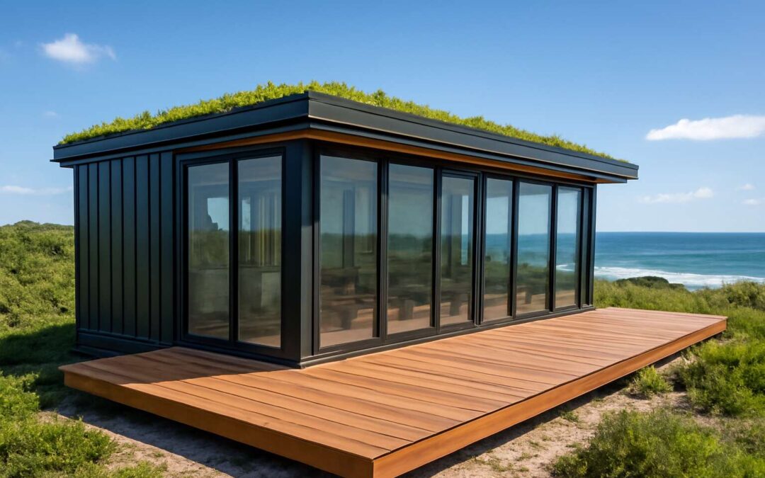 From shipyards to chic living: converted sea containers redefine tiny homes
