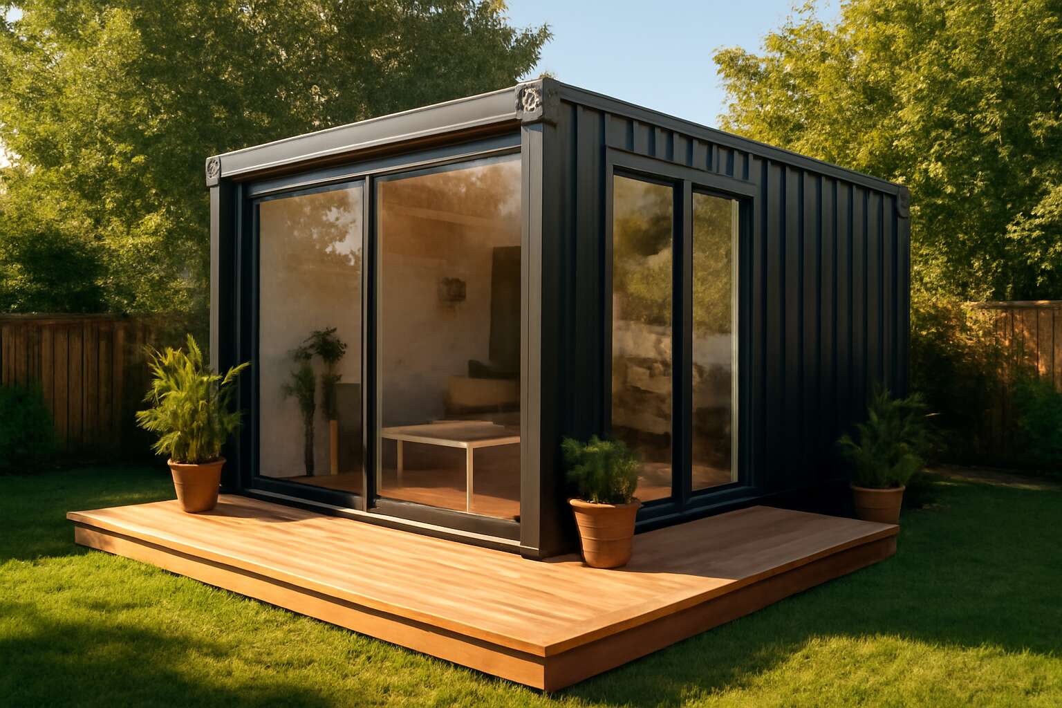 converted 20ft containers