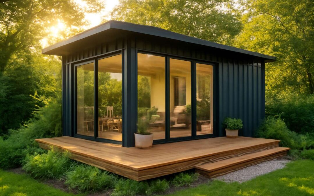 Discover chic, affordable workspace with converted shipping containers to rent