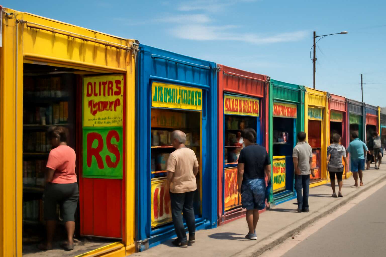 price spaza shop containers for sale