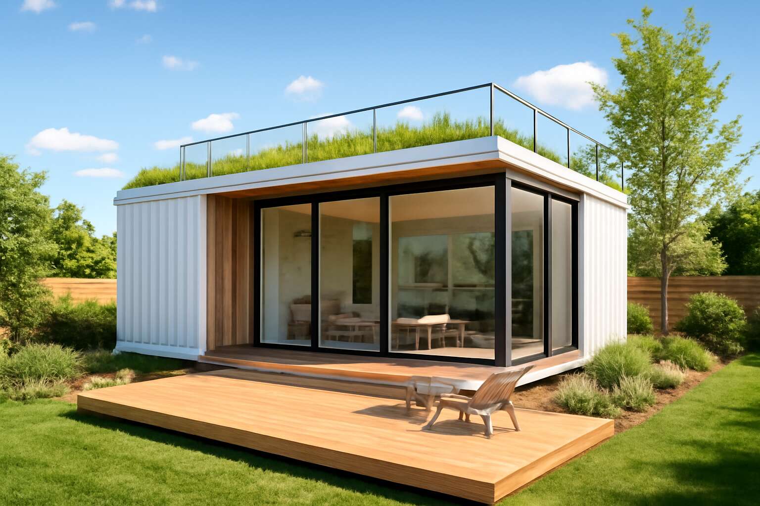 containers converted to homes